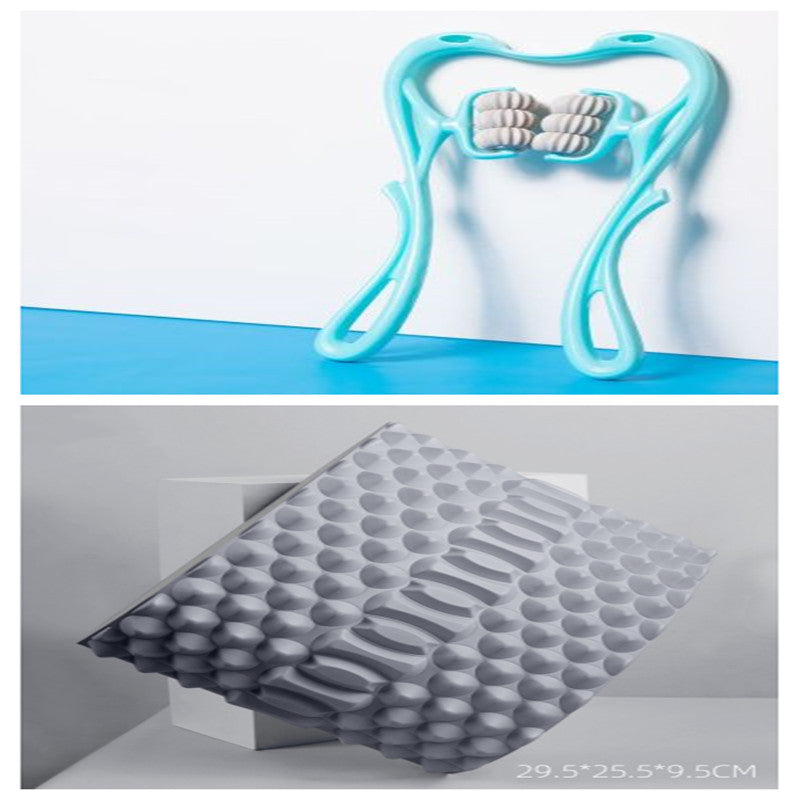 Six wheel Neck Massager