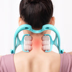 Six wheel Neck Massager